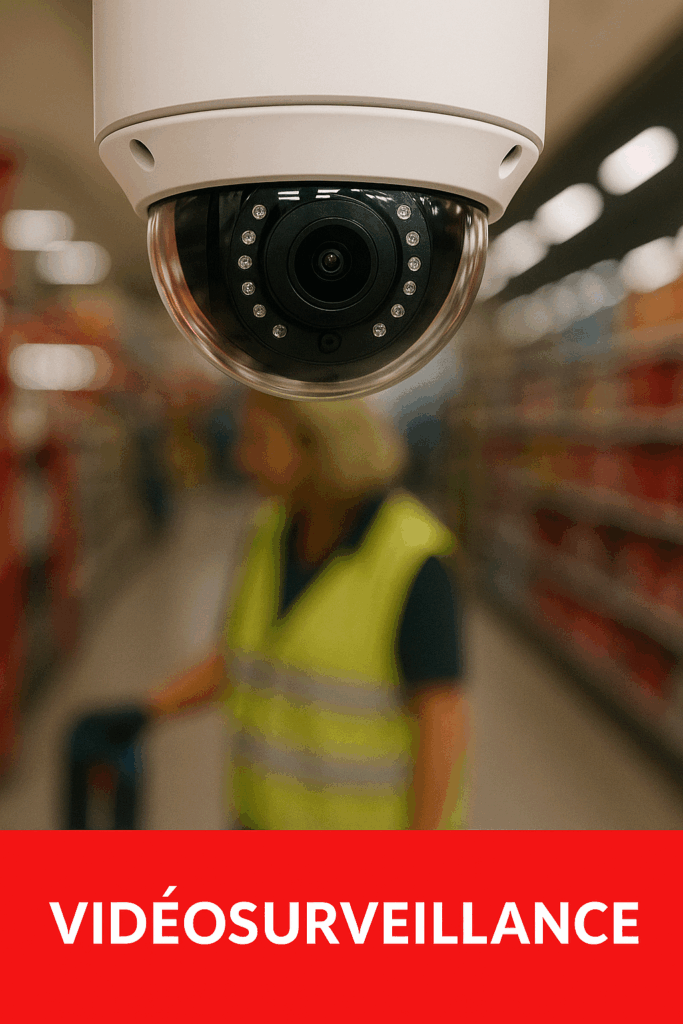 Système d'alarme activé via un clavier de sécurité mural caméra camera videosurveillance